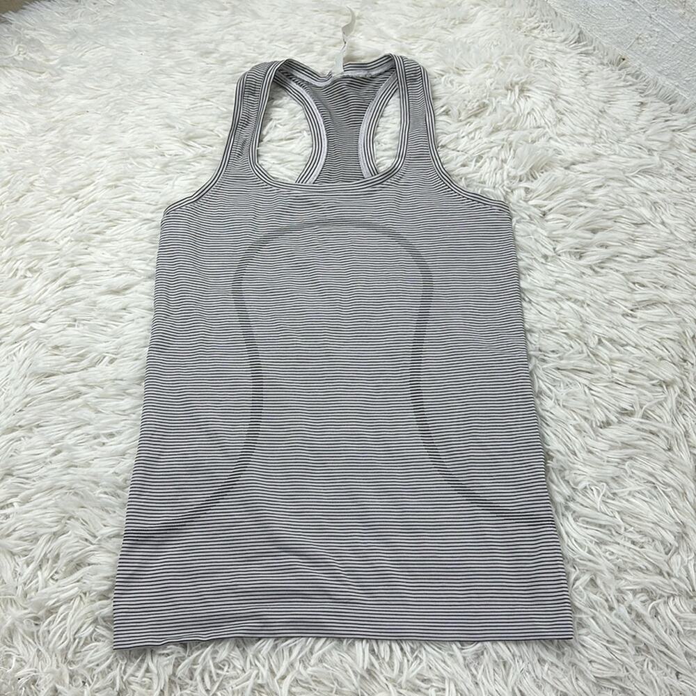 Lululemon Swiftly Tech Tank White Black
